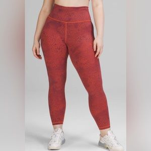 Lululemon orange leggings
